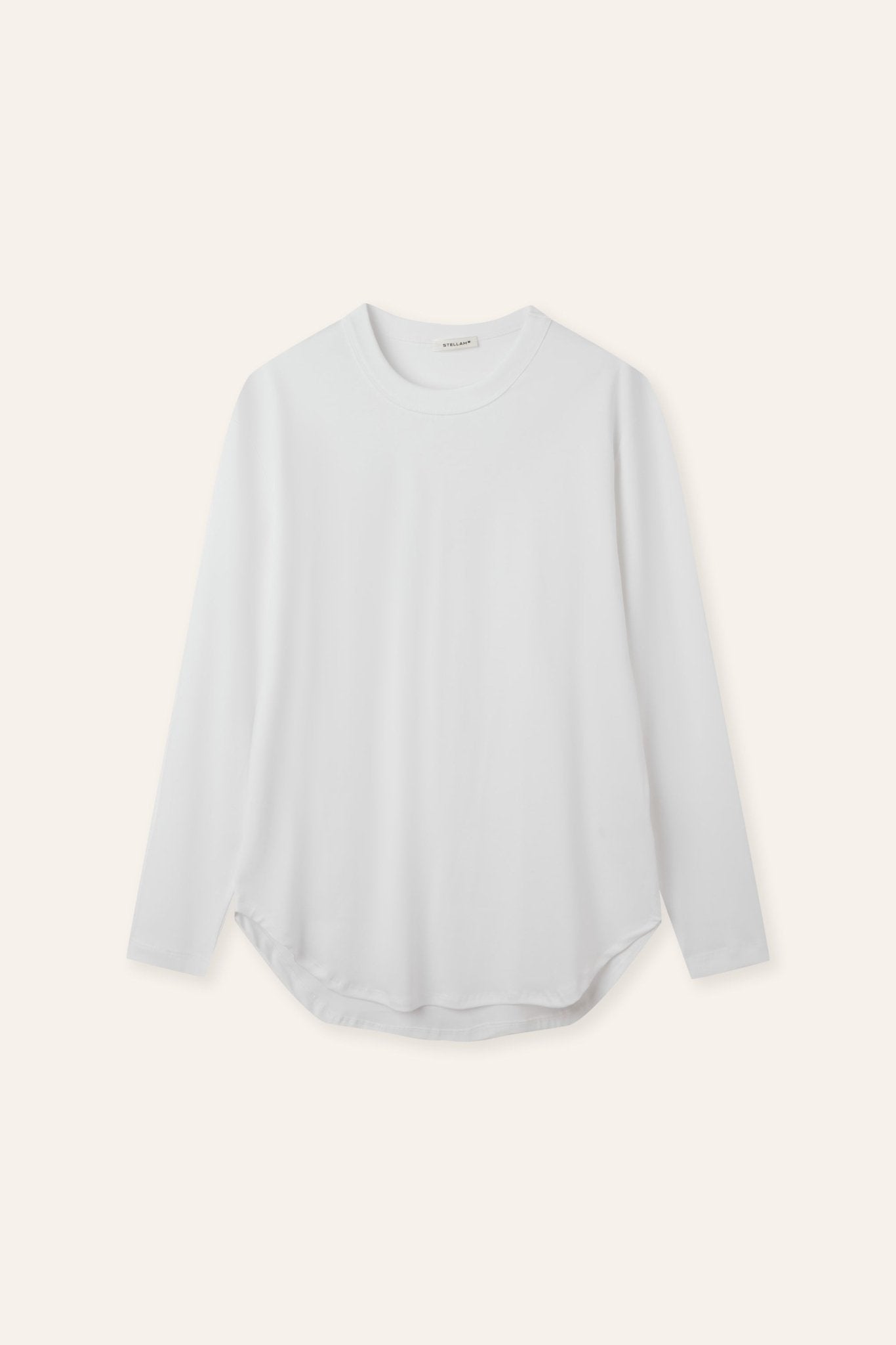 CECE supima-cotton top (White) - STELLAM